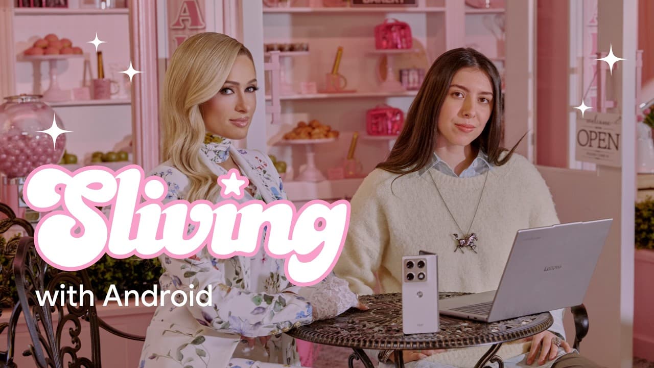 Sliving with Android l Paris Hilton